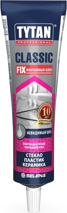 Клей цианакрилатный двухкомпонентный для мдф tytan professional 400 мл 100 мл