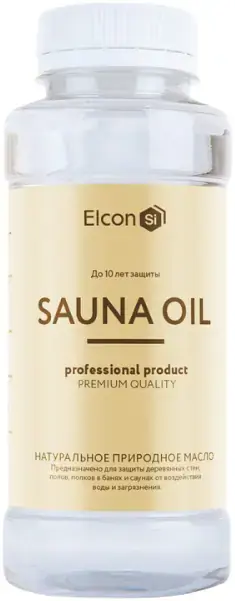 Масло для полков sauna oil 1л elcon