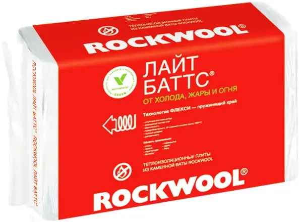 Минеральная вата негорючая типа rockwool плотность от 100 кг м куб