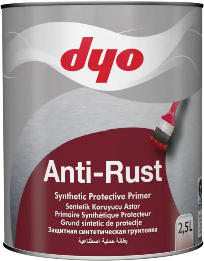 DYO Anti-Rust грунтовка синтетическая антикоррозийная (2.5 л)
