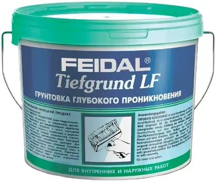 Feidal Tiefgrund LF Konzentrat грунтовка-концентрат глубокого проникновения (10 л) морозостойкий