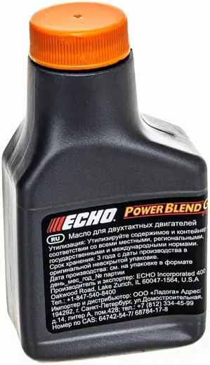 Echo Jaso FD масло для двухтактных двигателей полусинтетическое (100 мл)