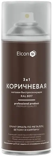 Elcon грунт-эмаль по ржавчине 3 в 1