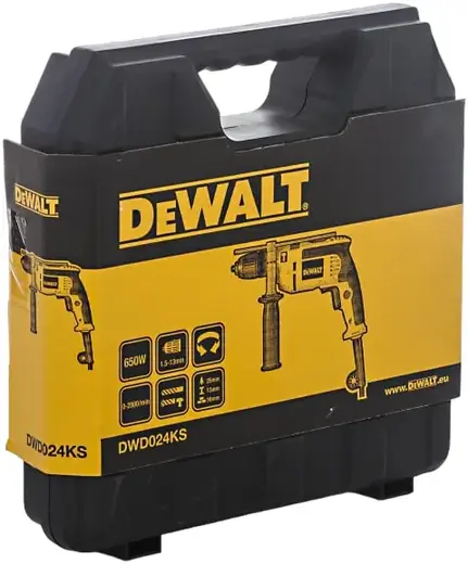 Dewalt DWD024KS дрель ударная DWD024KS-QS (701 Вт)