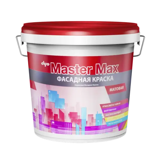 DYO Master Max краска акриловая фасадная (4 кг) белая