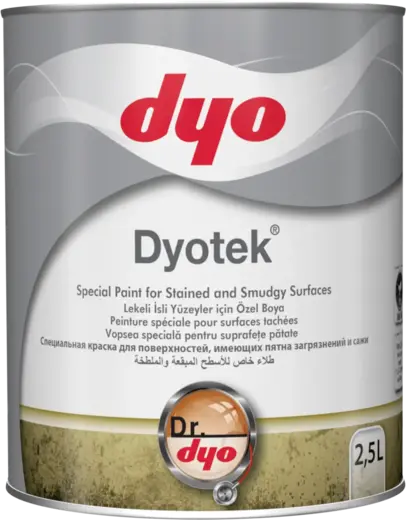 DYO Dyotek краска интерьерная для стен (2.5 л) белая
