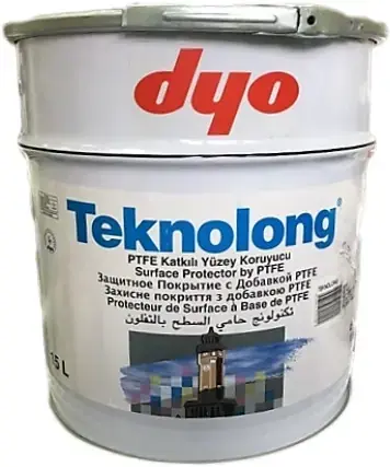 DYO Teknolong защитное покрытие на основе растворителя с добавкой ПТФЭ (15 л) белая
