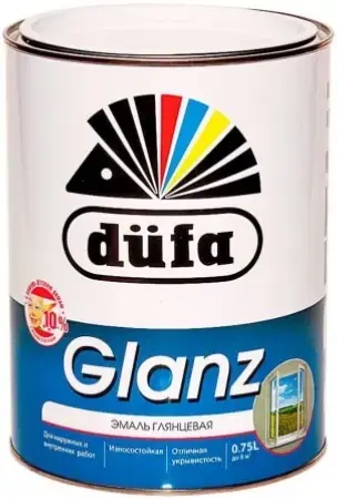 Dufa Retail Glanz эмаль глянцевая (750 мл) белая