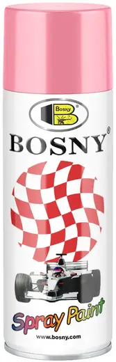 Bosny Spray Paint акриловая спрей-краска универсальная (520 мл) розовая №4003 Rose Pink