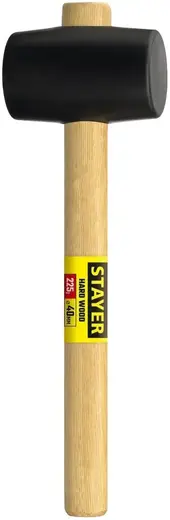 Stayer Standard киянка резиновая с деревянной ручкой (225 г)