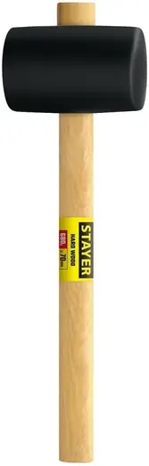 Stayer Standard киянка резиновая с деревянной ручкой (680 г)