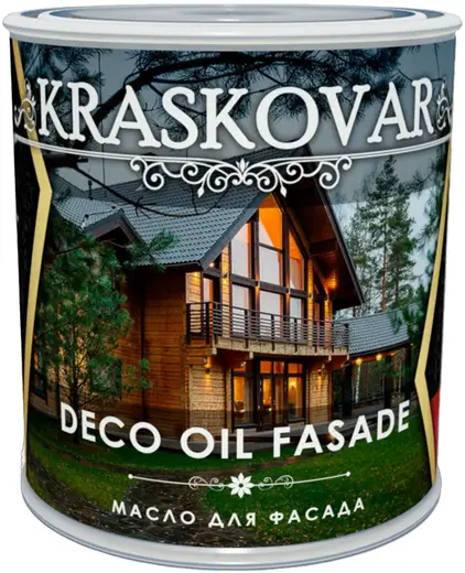 Красковар Deco Oil Fasade масло для фасада (750 мл) карамель
