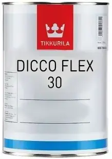 Тиккурила Dicco Flex 30 двухкомпонентная эластичная краска кислотного отверждения (3 л) база TCL