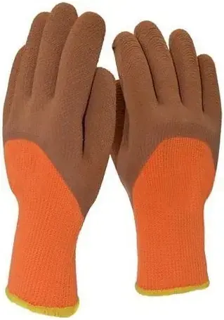 Торро перчатки акриловые утепленные (10.5) оранжево-коричневые