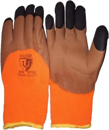 Торро Ноготки перчатки утепленные акриловые (10.5) оранжево-коричневые