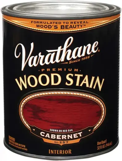 Rust-Oleum Varathane Wood Stain морилка на масляной основе (946 мл) каберне