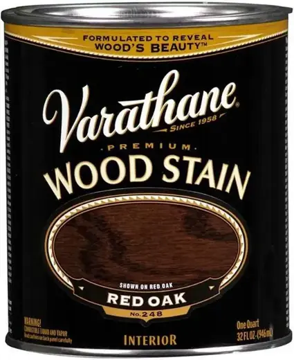 Rust-Oleum Varathane Wood Stain морилка на масляной основе (946 мл) красный дуб
