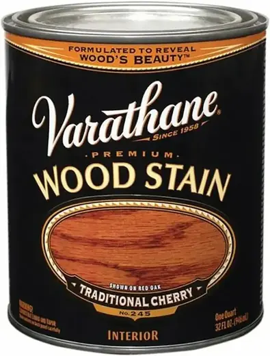 Rust-Oleum Varathane Wood Stain морилка на масляной основе (946 мл) традиционная вишня