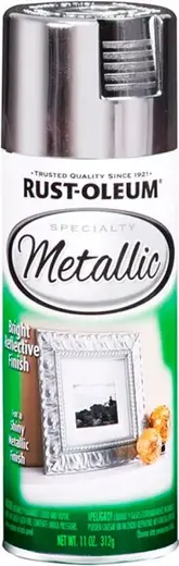 Rust-Oleum Specialty Metallic краска с эффектом яркого металлика (312 г) серебро