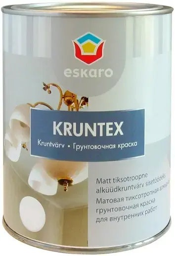 Eskaro Kruntex краска алкидная грунтовочная (2.7 л) белая