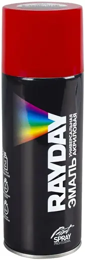 Rayday Paint Spray Professional эмаль универсальная акриловая (520 мл) вишневая RAL 3011 глянцевая