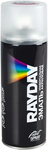 Rayday Paint Spray Professional эмаль универсальная акриловая (520 мл) алая RAL 3020 полуматовая