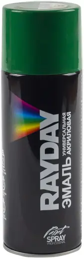 Rayday Paint Spray Professional эмаль универсальная акриловая (520 мл) зеленая RAL 6029 глянцевая