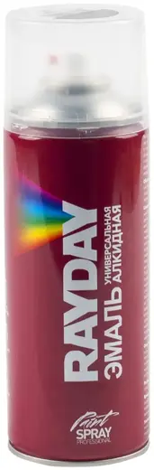 Rayday Paint Spray Professional эмаль универсальная алкидная (520 мл) черная RAL 9005 глянцевая