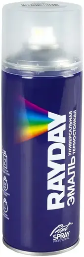 Rayday Paint Spray Professional эмаль универсальная термостойкая (520 мл) черная