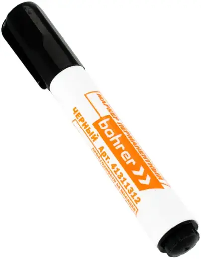 Bohrer маркер перманентный (1 упаковка) черный (толщина линии 3 мм)