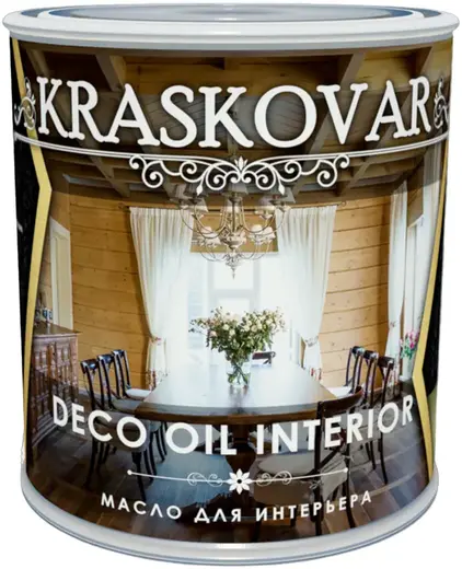 Красковар Deco Oil Interior масло для интерьера (750 мл) орех гварнери