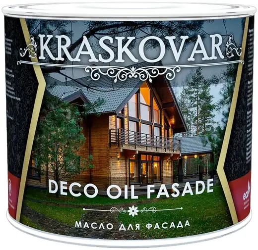 Красковар Deco Oil Fasade масло для фасада (2.2 л) ель