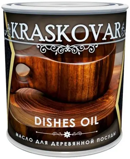 Красковар Dishes Oil масло для деревянной посуды и разделочных досок (750 мл) бесцветное