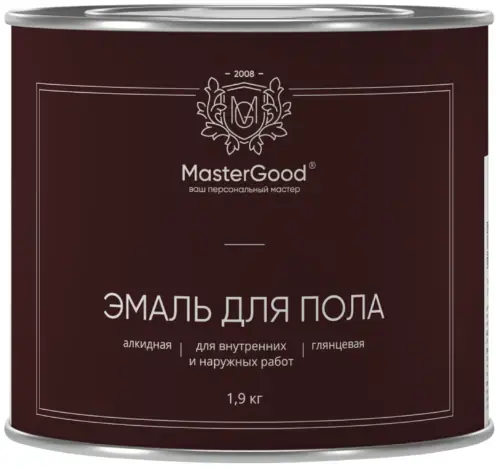 Master Good эмаль для пола (1.9 кг) желто-коричневая