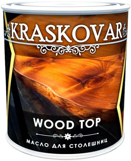 Красковар Wood Top масло для столешниц (750 мл) белое