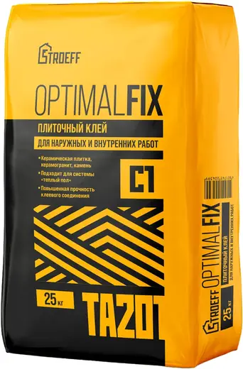 Старатели Stroeff Optimalfix TA201 клей плиточный (25 кг)