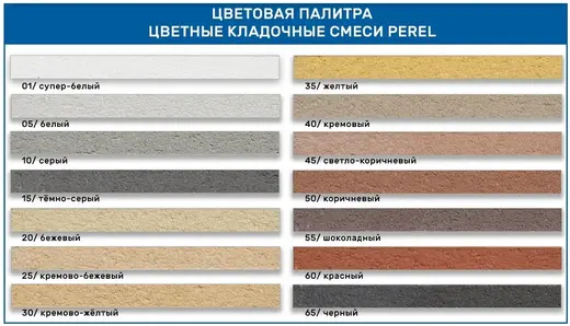 Perel NL цветная кладочная смесь (50 кг) коричневая