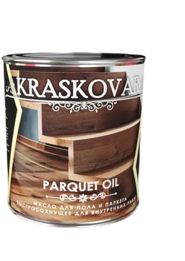 Красковар Parquet Oil масло для пола и паркета быстросохнущее (750 мл) тик