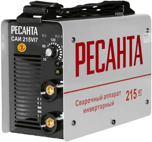 Ресанта САИ 215VI7 сварочный аппарат инверторный (7800 Вт)