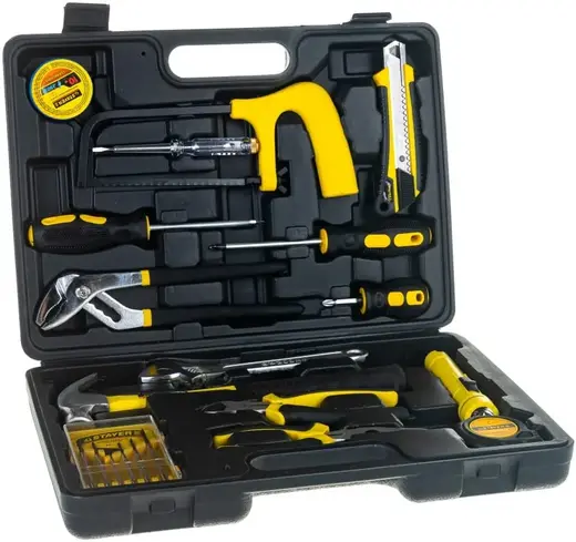 Stayer Standard Механик набор инструментов для ремонтных работ (15 инструментов)
