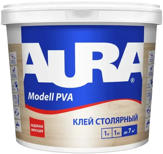 Aura ПВА Modell PVA клей столярный (1 л)