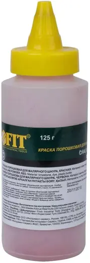 Fit Chalk Line Powder краска разметочная для ударного шнура (125 г) красная