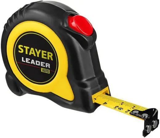 Stayer Professional Leader рулетка с автостопом (5 м*19 мм)