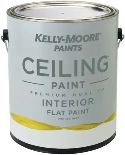 Kelly-Moore Ceiling Paint краска белоснежная ультраматовая для потолков (3.78 л) белая