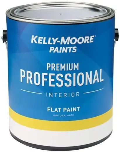 Kelly-Moore Premium Professional Interior Flat Paint краска профессиональная интерьерная (473 мл) белая база White&Light