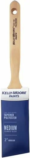 Kelly-Moore Handcrafted Polyester кисть скошенная профессиональная ручной работы (51 мм)