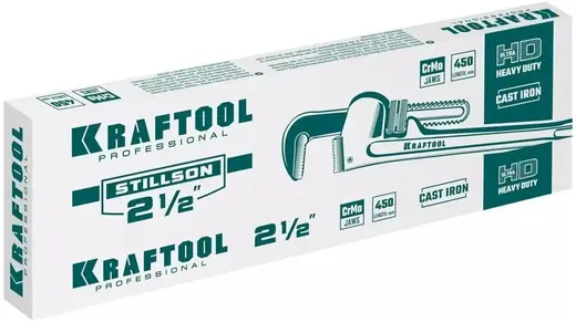 Kraftool Professional Stillson ключ трубный разводной (2.5 дюйма)