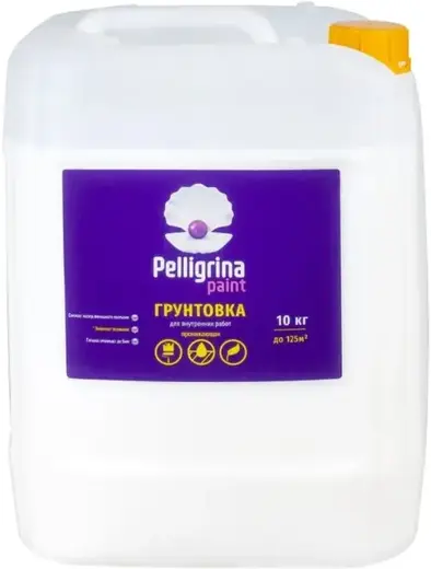 Pelligrina Paint грунтовка проникающая для внутренних работ (10 кг)
