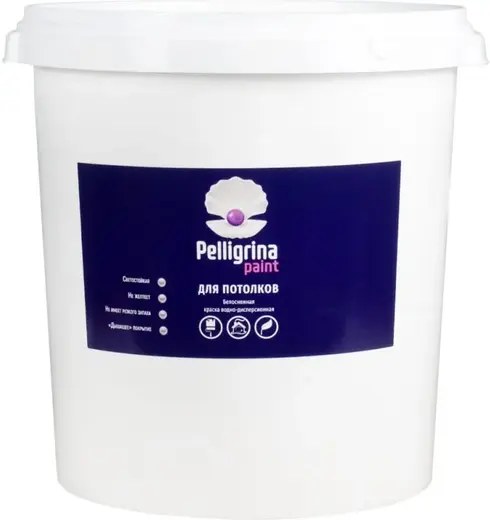Pelligrina Paint краска водно-дисперсионная для потолков (45 кг) белая