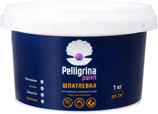 Pelligrina Paint шпатлевка для наружных и внутренних работ (1 кг)